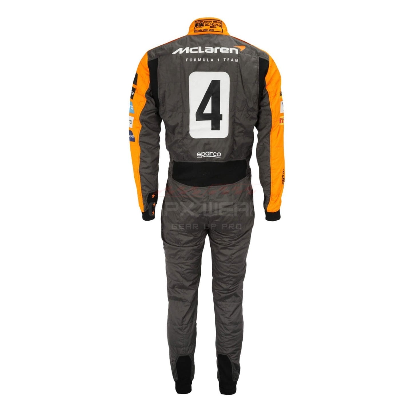 2023 Lando Norris 'Triple Crown' Spanish GP F1 Racing Suit Team McLaren