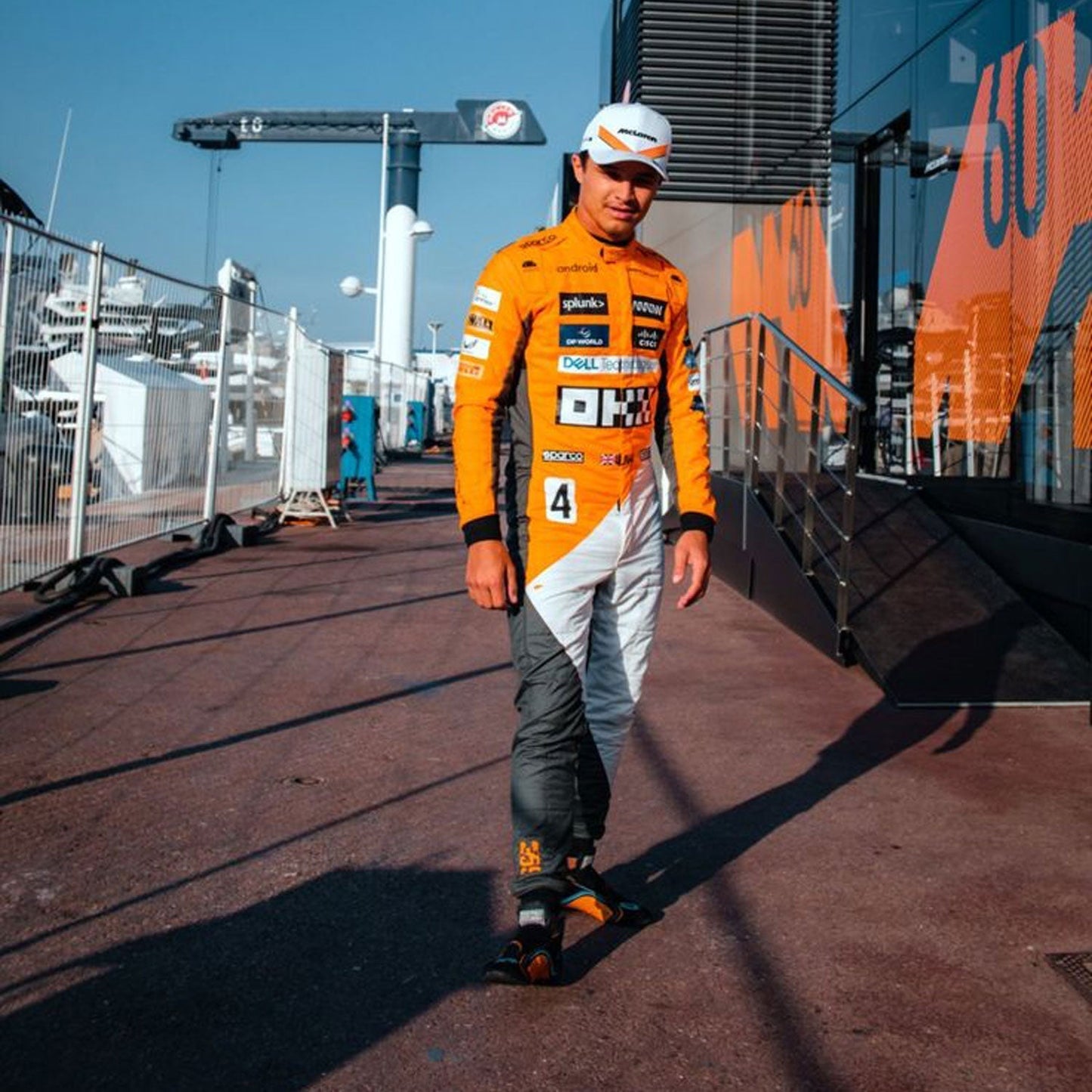 2023 Lando Norris 'Triple Crown' Spanish GP F1 Racing Suit Team McLaren