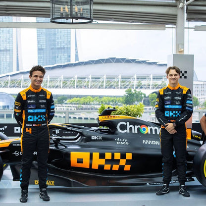 2023 Oscar Piastri Singapore GP F1 Racing Suit Team McLaren