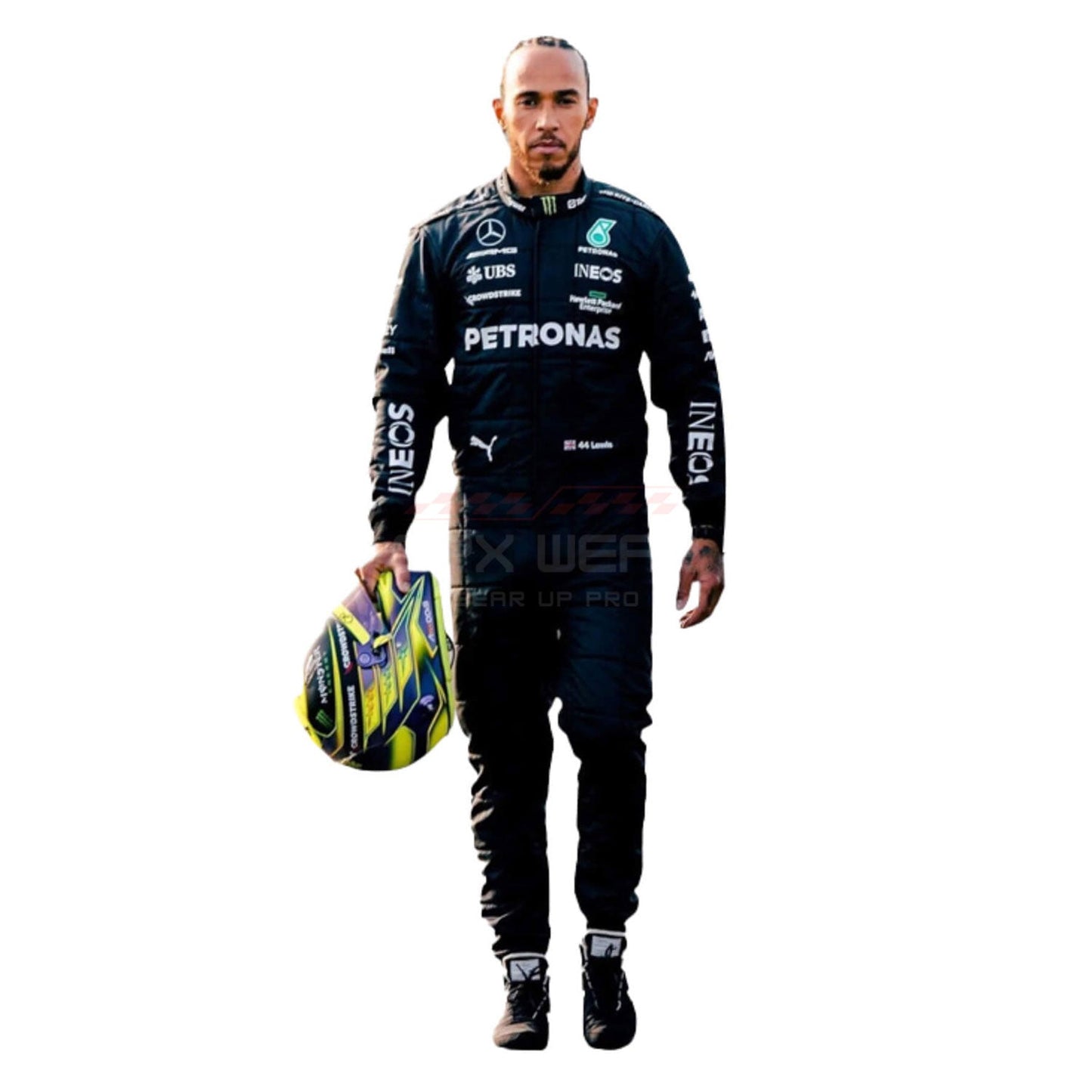 2023 Lewis Hamilton F1 Racing Suit Team Mercedes