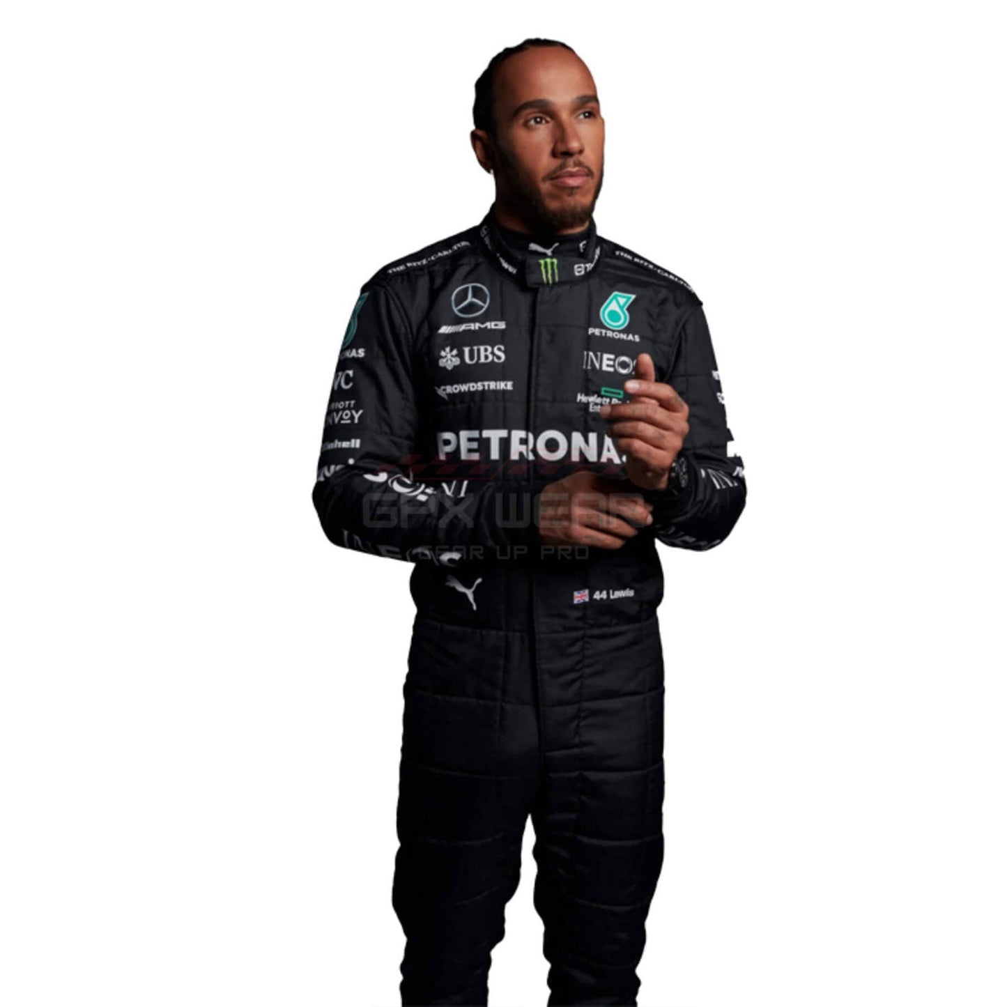 2023 Lewis Hamilton F1 Racing Suit Team Mercedes