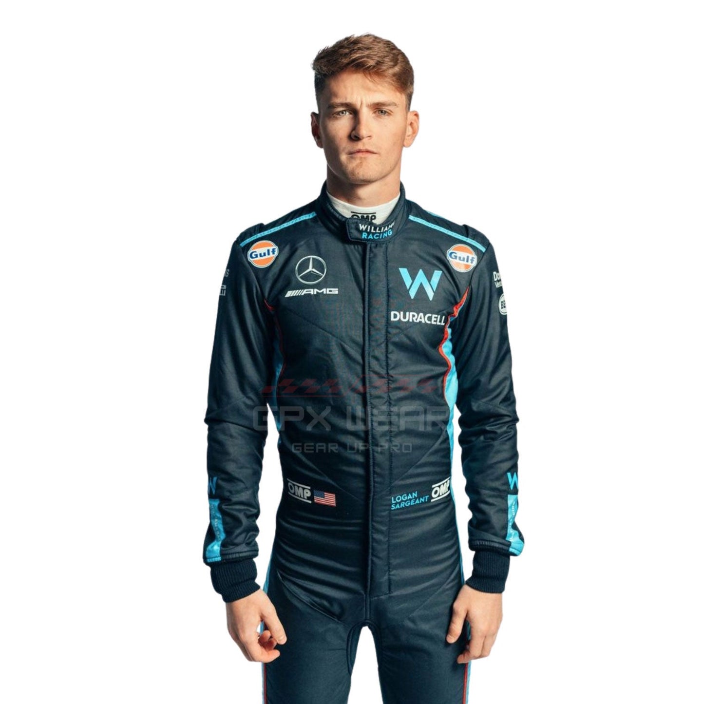 2023 Logan Sargeant F1 Racing Suit Team Williams