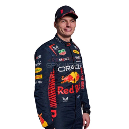 2023 Max Verstappen F1 Racing Suit Team Red Bull