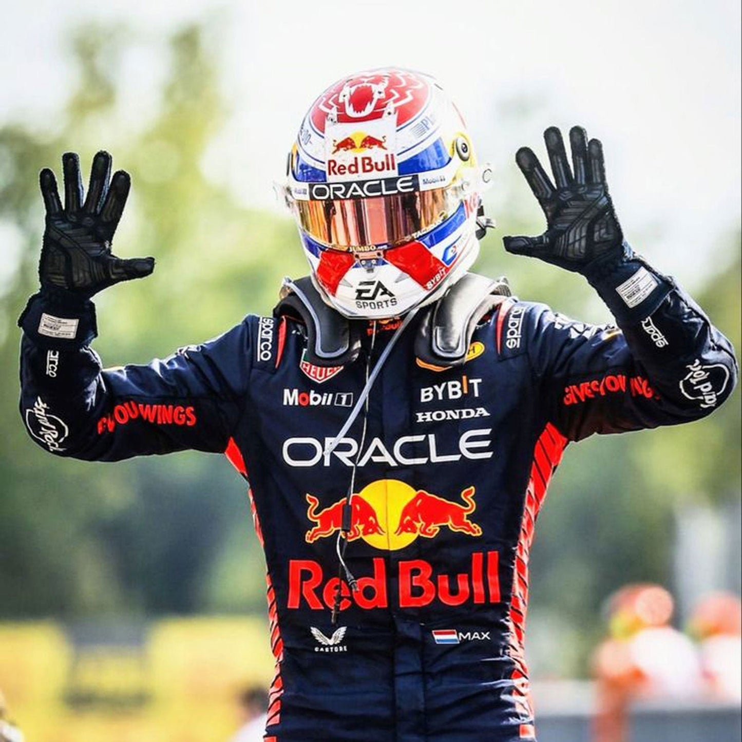 2023 Max Verstappen F1 Racing Suit Team Red Bull