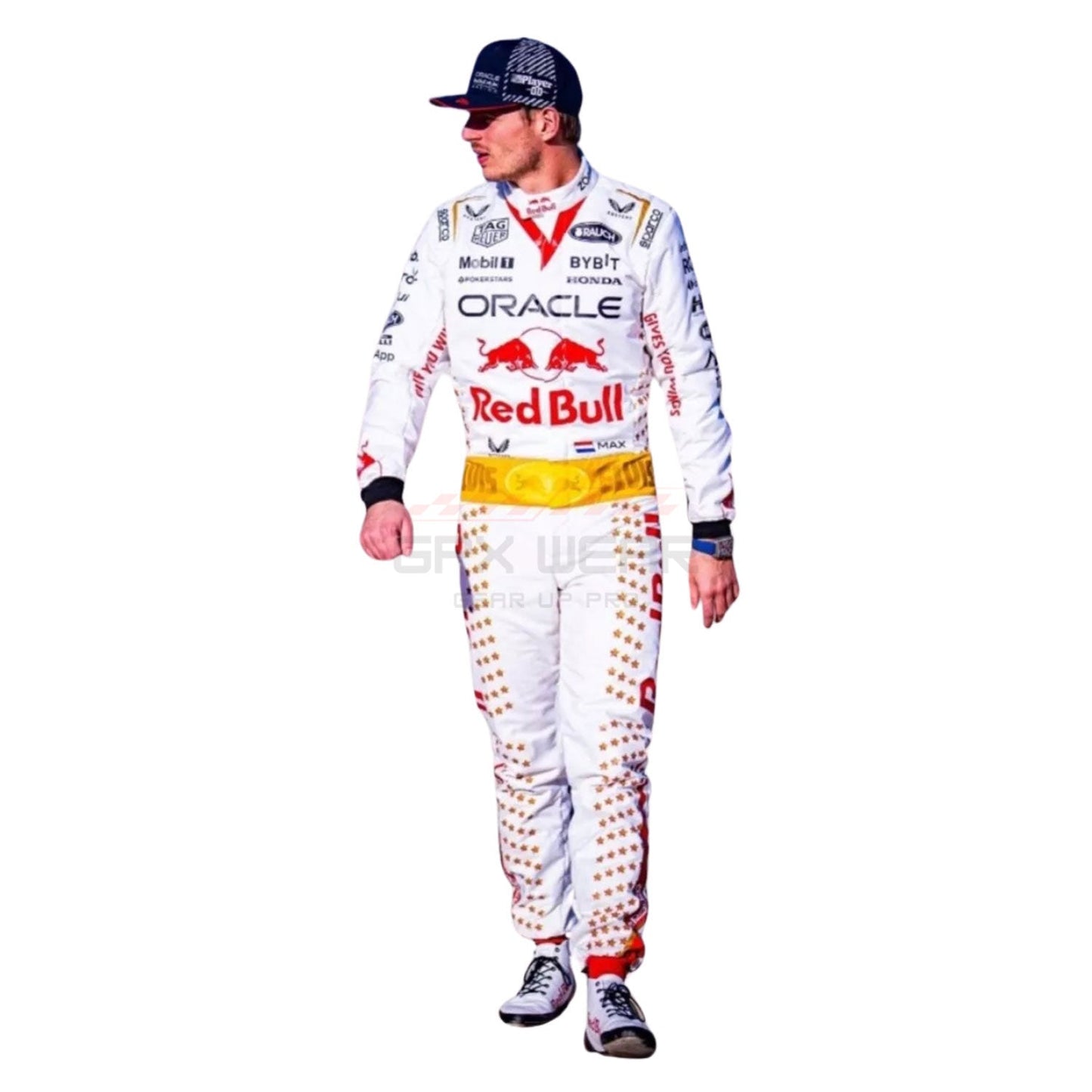 2023 Max Verstappen Las Vegas Grand Prix F1 Racing Suit Team Red Bull