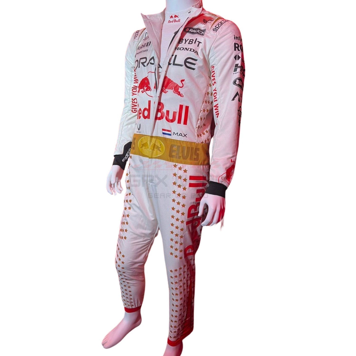 2023 Max Verstappen Las Vegas Grand Prix F1 Racing Suit Team Red Bull