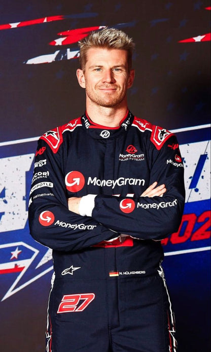 2023 Nico Hülkenberg Austin US Grand Prix F1 Racing Suit Team Hass