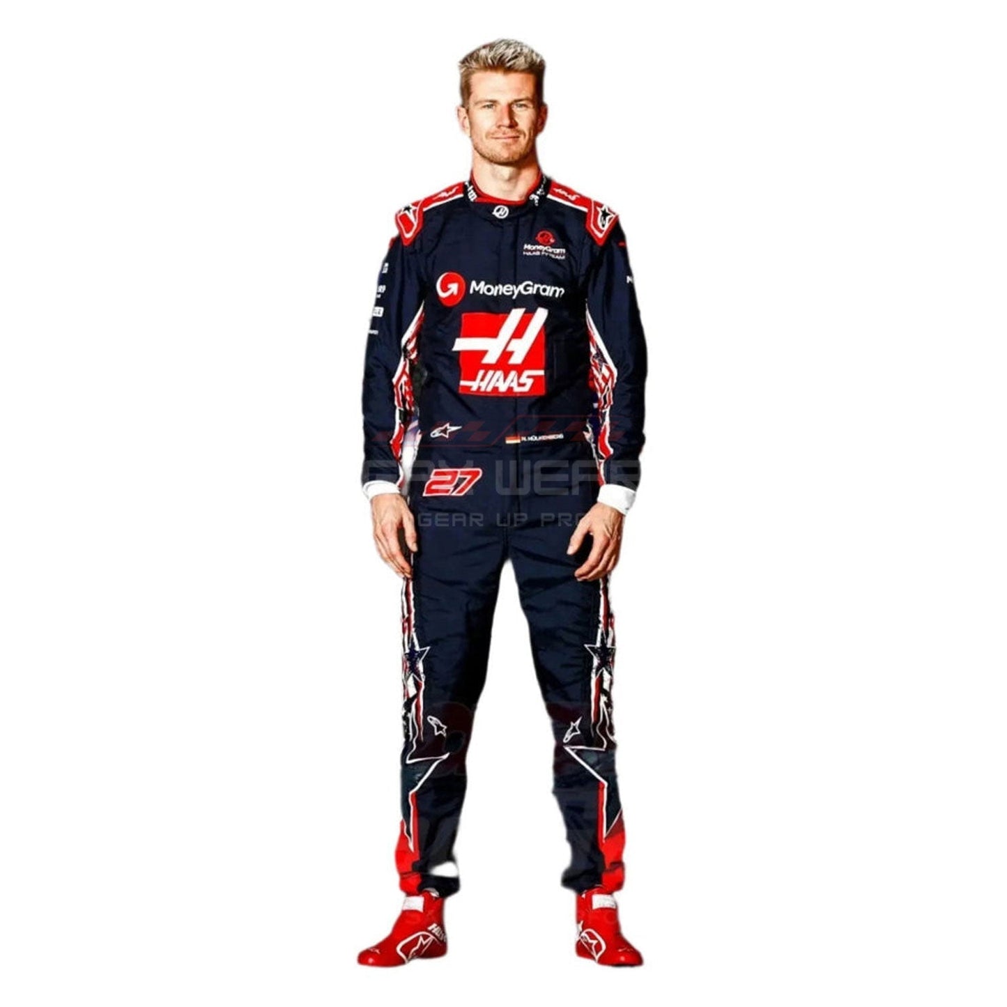 2023 Nico Hülkenberg Austin US Grand Prix F1 Racing Suit Team Hass