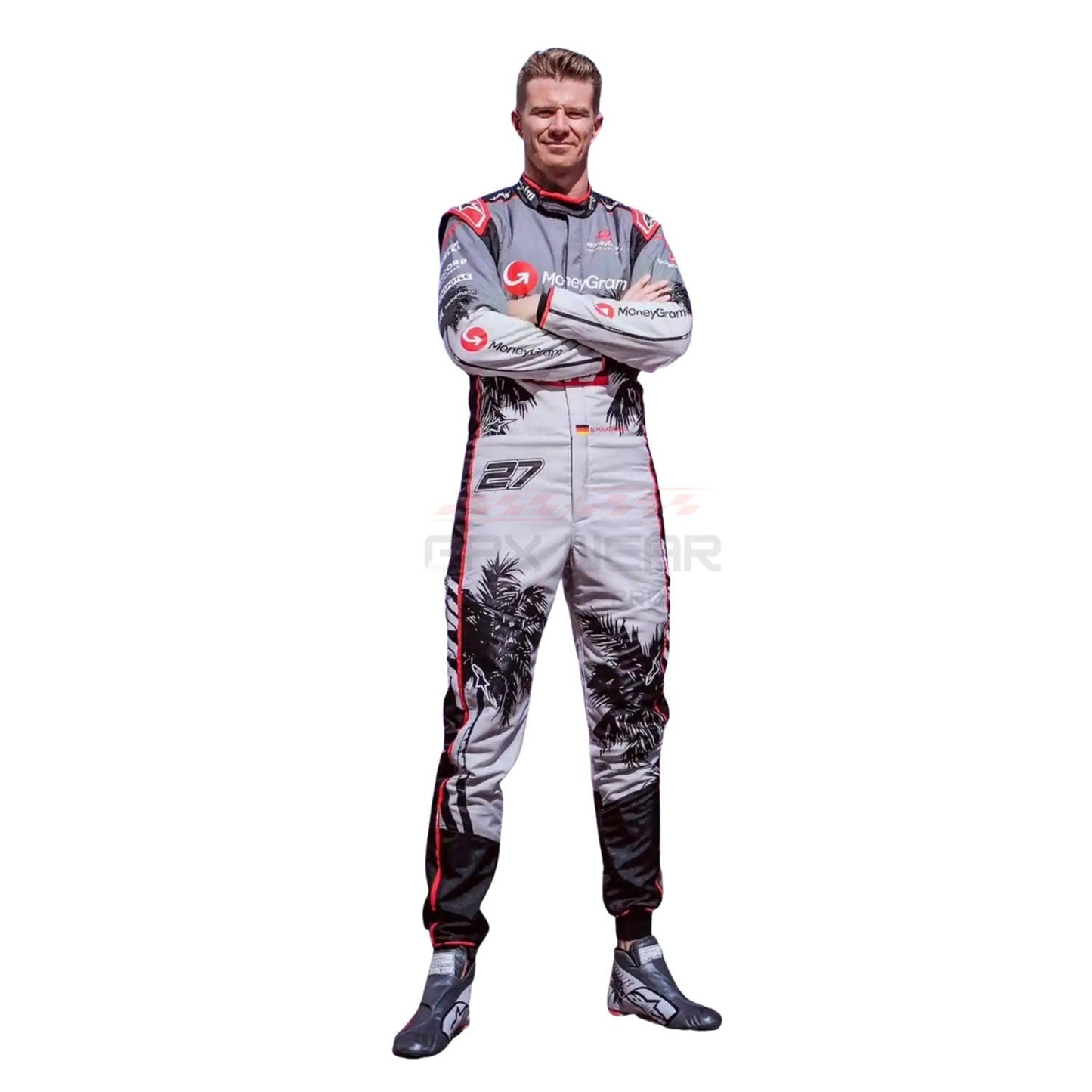 2023 Nico Hülkenberg Miami Grand Prix F1 Racing Suit Team Haas