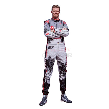 2023 Nico Hülkenberg Miami Grand Prix F1 Racing Suit Team Haas