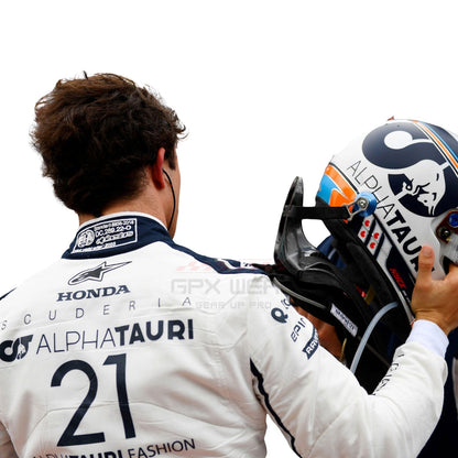 2023 Nyck De Vries F1 Racing Suit Team AlphaTauri