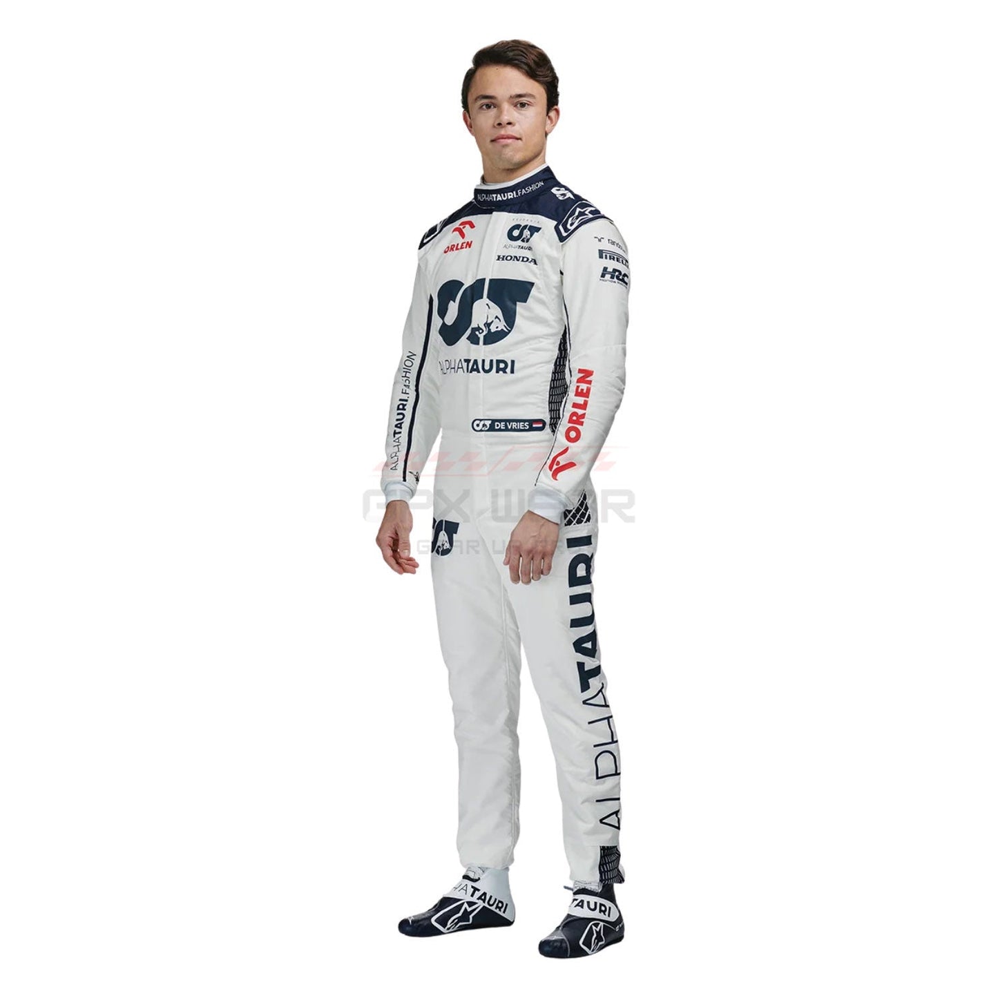 2023 Nyck De Vries F1 Racing Suit Team AlphaTauri