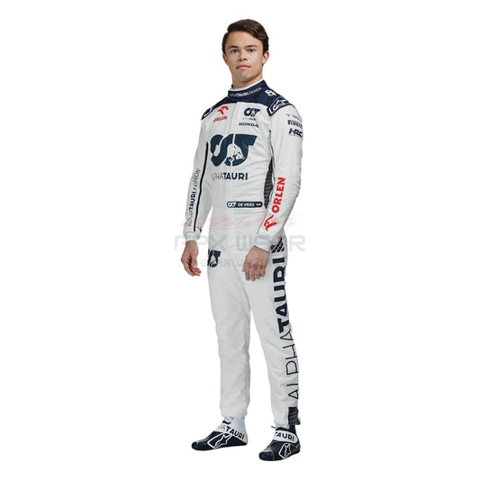 2023 Nyck De Vries F1 Racing Suit Team AlphaTauri