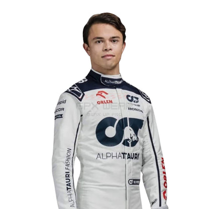 2023 Nyck De Vries F1 Racing Suit Team AlphaTauri