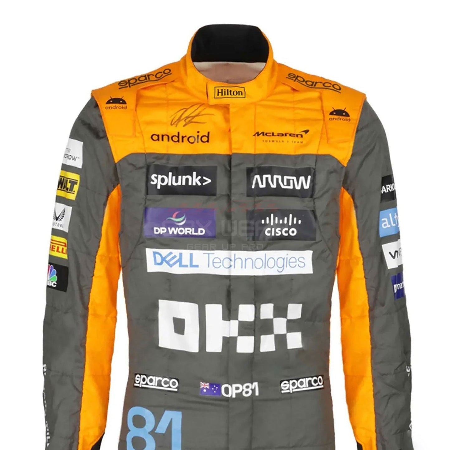 2023 Oscar Piastri F1 Racing Suit Team McLaren