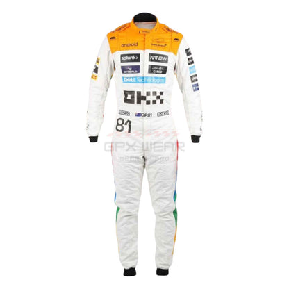 2023 Oscar Piastri Silverstone F1 Racing Suit Team McLaren