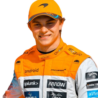 2023 Oscar Piastri Silverstone F1 Racing Suit Team McLaren