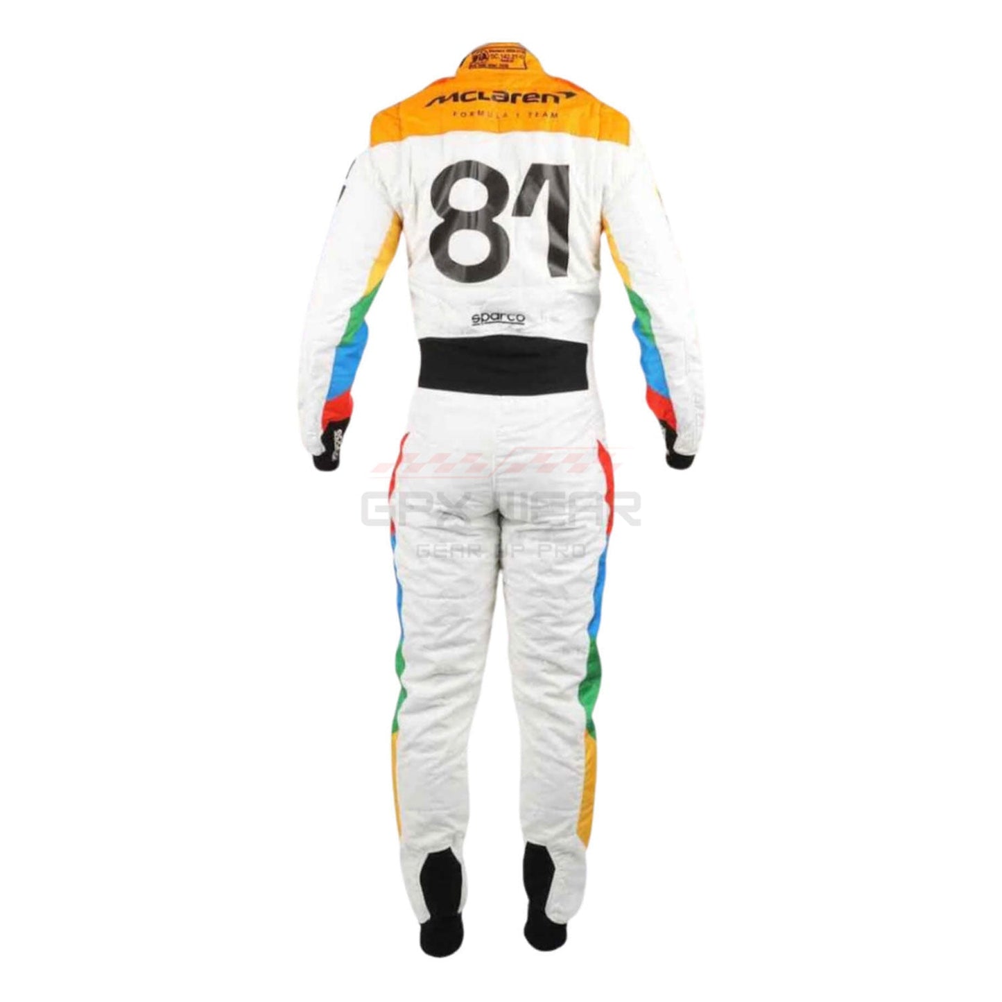 2023 Oscar Piastri Silverstone F1 Racing Suit Team McLaren