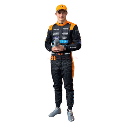 2023 Oscar Piastri Singapore GP F1 Racing Suit Team McLaren
