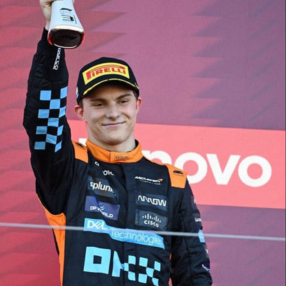 2023 Oscar Piastri Singapore GP F1 Racing Suit Team McLaren