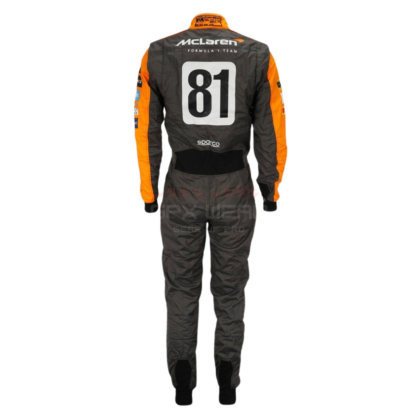 2023 Oscar Piastri 'Triple Crown' Spanish GP F1 Racing Suit Team McLaren