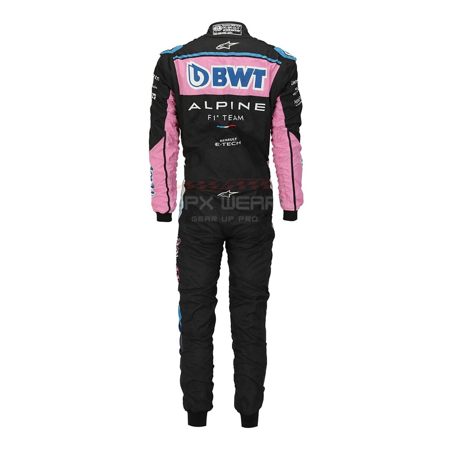 2023 Pierre Gasly Mexico GP F1 Racing Suit Team BWT Alpine