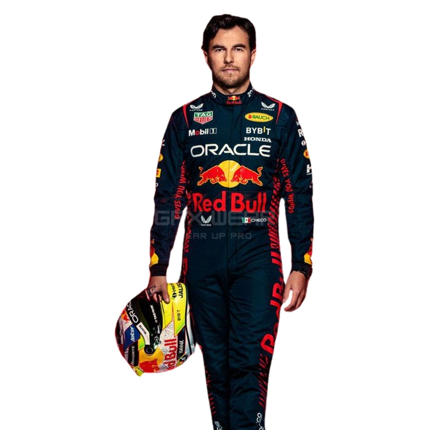2023 Sergio Perez F1 Racing Suit Team Red Bull