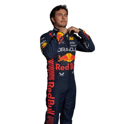 2023 Sergio Perez F1 Racing Suit Team Red Bull