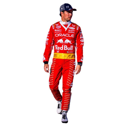 2023 Sergio Perez Las Vegas Grand Prix F1 Racing Suit Team Red Bull