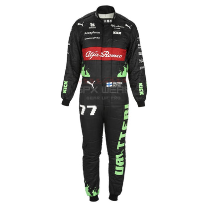 2023 Valtteri Bottas Belgian GP F1 Racing Suit Team Alfa Romeo