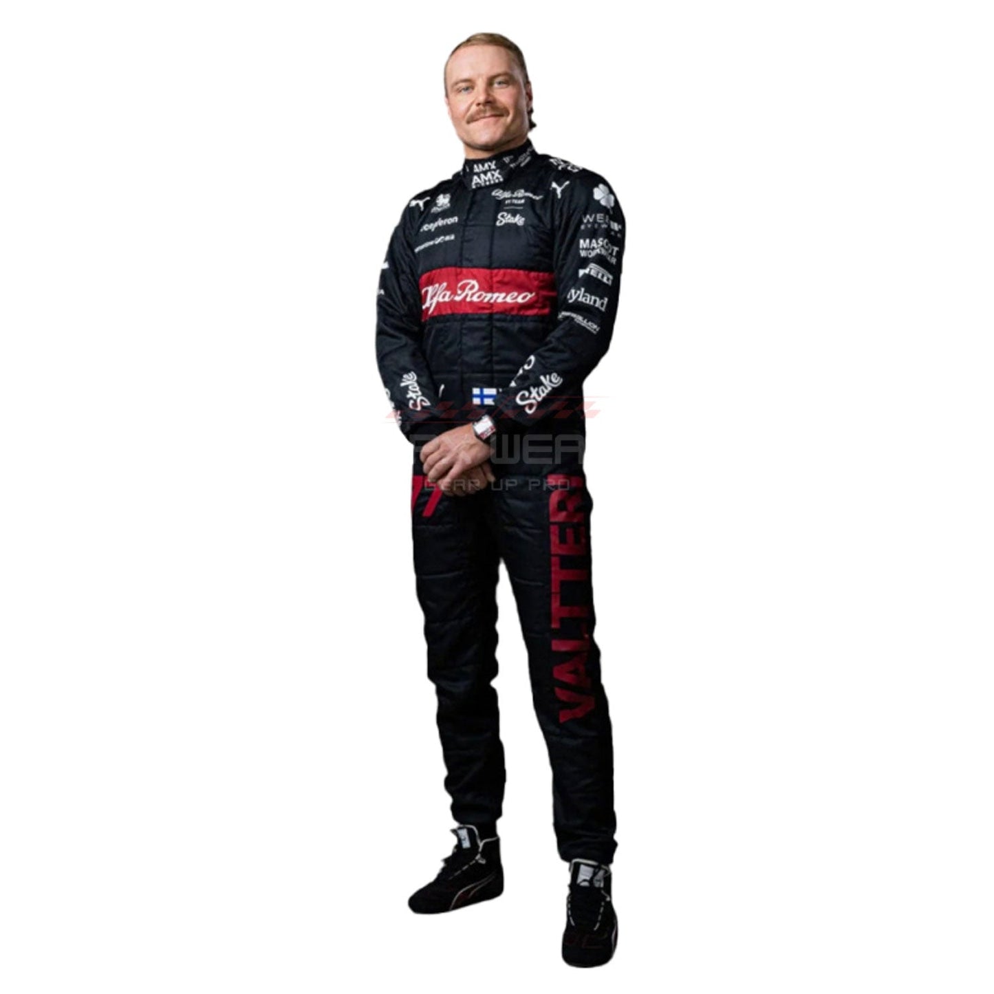 2023 Valtteri Bottas Japanese GP F1 Racing Suit Team Alfa Romeo