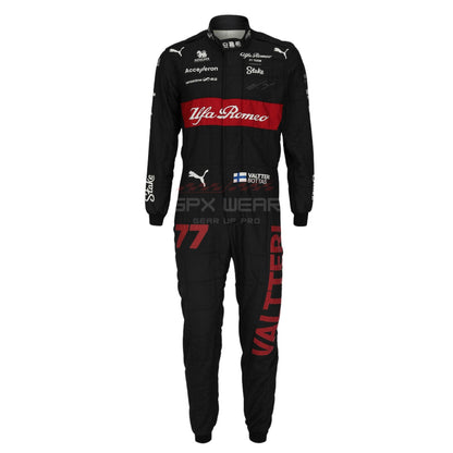 2023 Valtteri Bottas Japanese GP F1 Racing Suit Team Alfa Romeo
