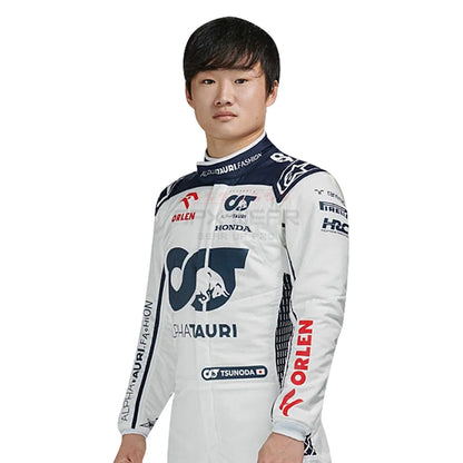 2023 Yuki Tsunoda F1 Racing Suit Team AlphaTauri