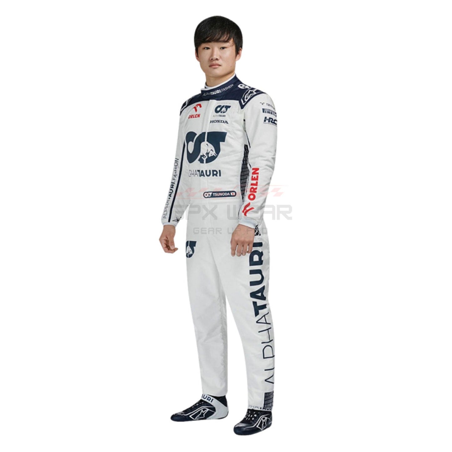 2023 Yuki Tsunoda F1 Racing Suit Team AlphaTauri