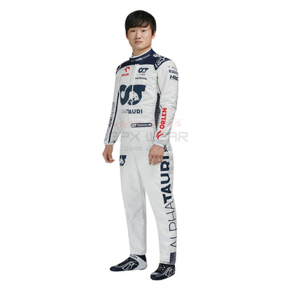 2023 Yuki Tsunoda F1 Racing Suit Team AlphaTauri