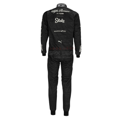 2023 Zhou Guanyu F1 Racing Suit Team Alfa Romeo