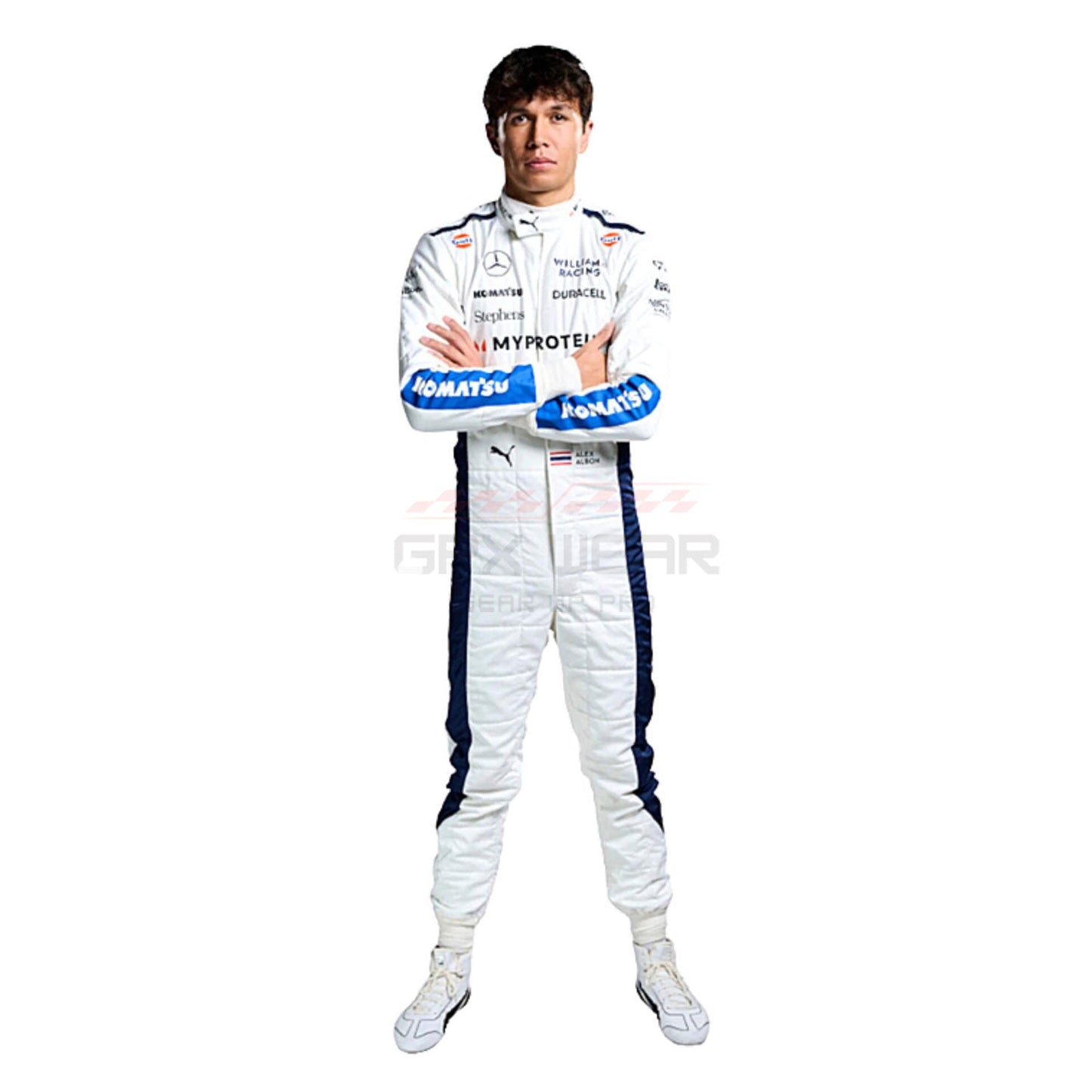 2024 Alexander Albon F1 Racing Suit Team Williams