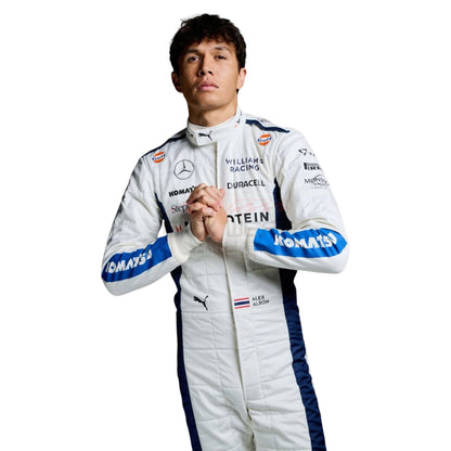 2024 Alexander Albon F1 Racing Suit Team Williams
