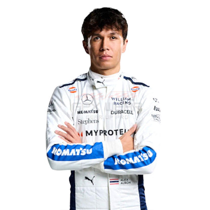 2024 Alexander Albon F1 Racing Suit Team Williams