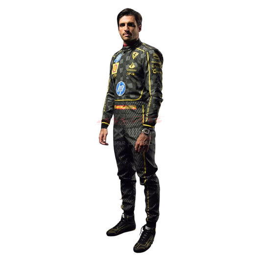 2024 Carlos Sainz Jr Italy GP F1 Racing Suit Team Ferrari