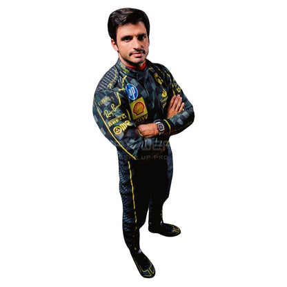 2024 Carlos Sainz Jr Italy GP F1 Racing Suit Team Ferrari