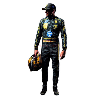 2024 Carlos Sainz Jr Italy GP F1 Racing Suit Team Ferrari