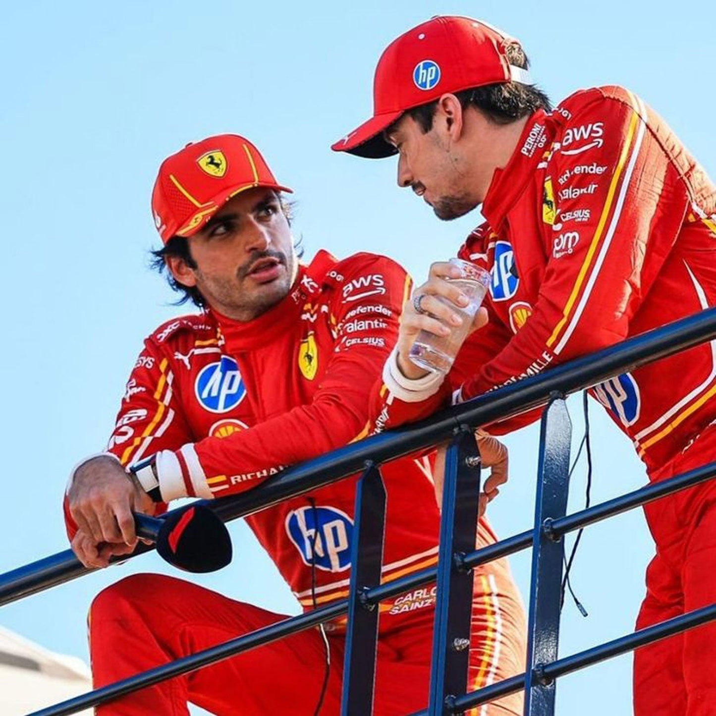 2024 Carlos Sainz Jr Monaco GP F1 Racing Suit Team Ferrari