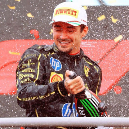 2024 Charles Leclerc Italy GP F1 Racing Suit Team Ferrari