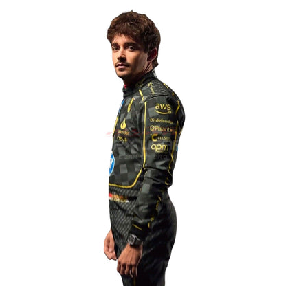 2024 Charles Leclerc Italy GP F1 Racing Suit Team Ferrari