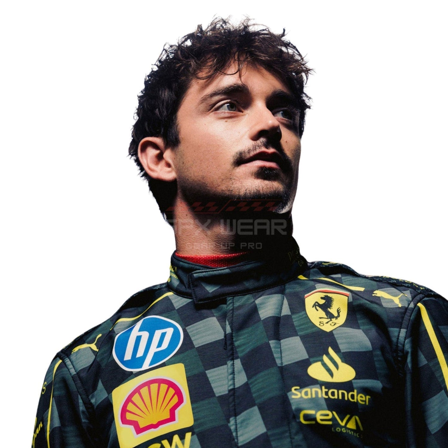 2024 Charles Leclerc Italy GP F1 Racing Suit Team Ferrari