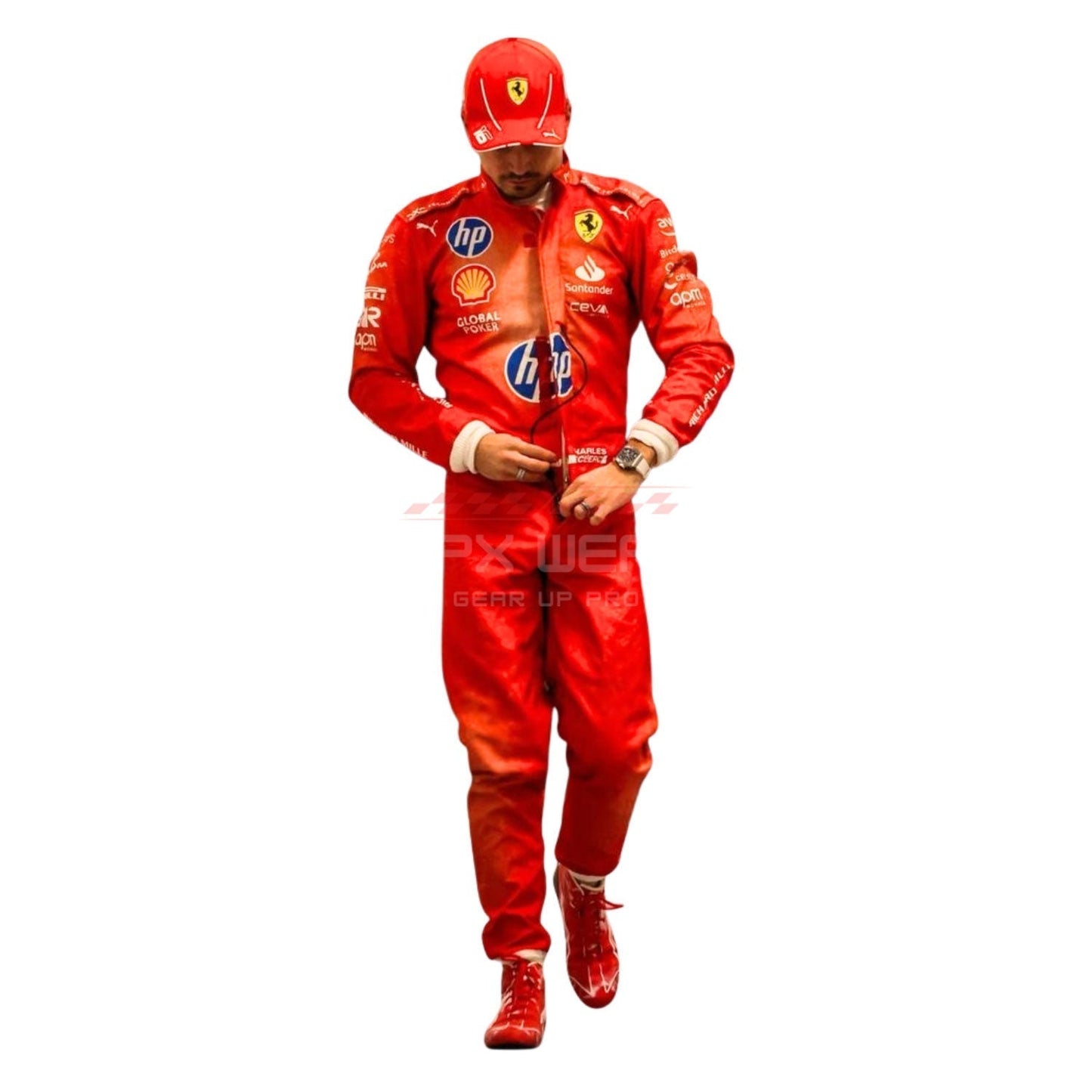 2024 Charles Leclerc Las Vegas GP F1 Racing Suit Team Ferrari