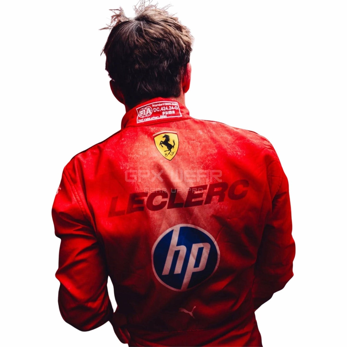 2024 Charles Leclerc Las Vegas GP F1 Racing Suit Team Ferrari