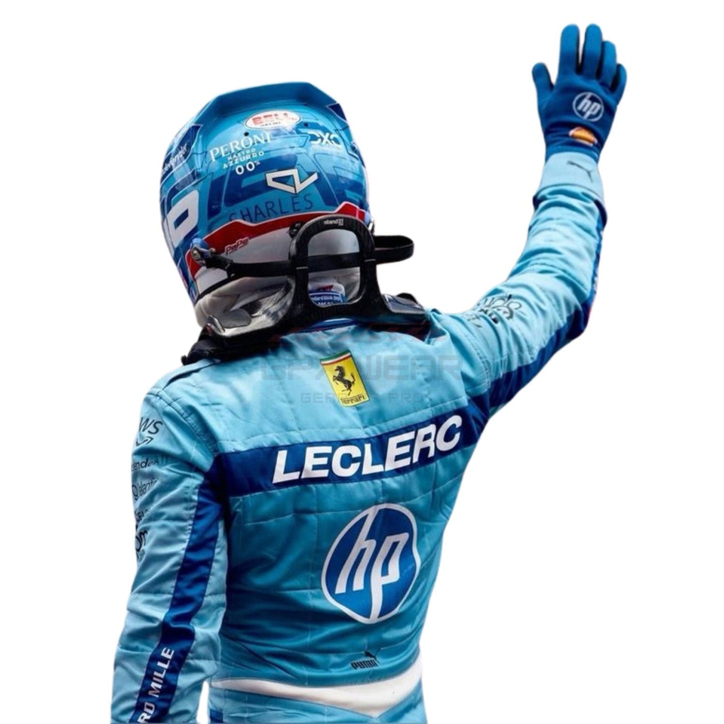 2024 Charles Leclerc Miami Grand Prix F1 Racing Suit Team Ferrari