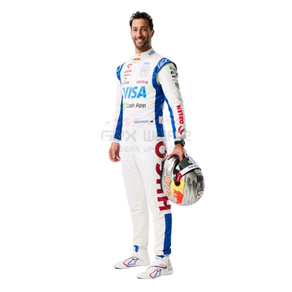 2024 Daniel Ricciardo Las Vegas F1 Racing Suit Team Racing Bulls